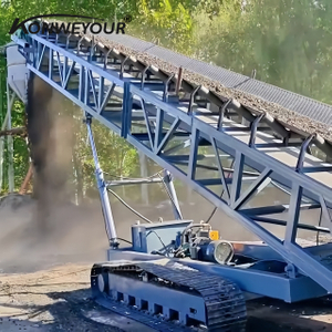 Mobile Crawler Mounted Belt Conveyor for Aggregate